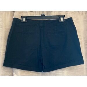 Soho New‎ York & Company Black Shorts Denim Casual Size 6